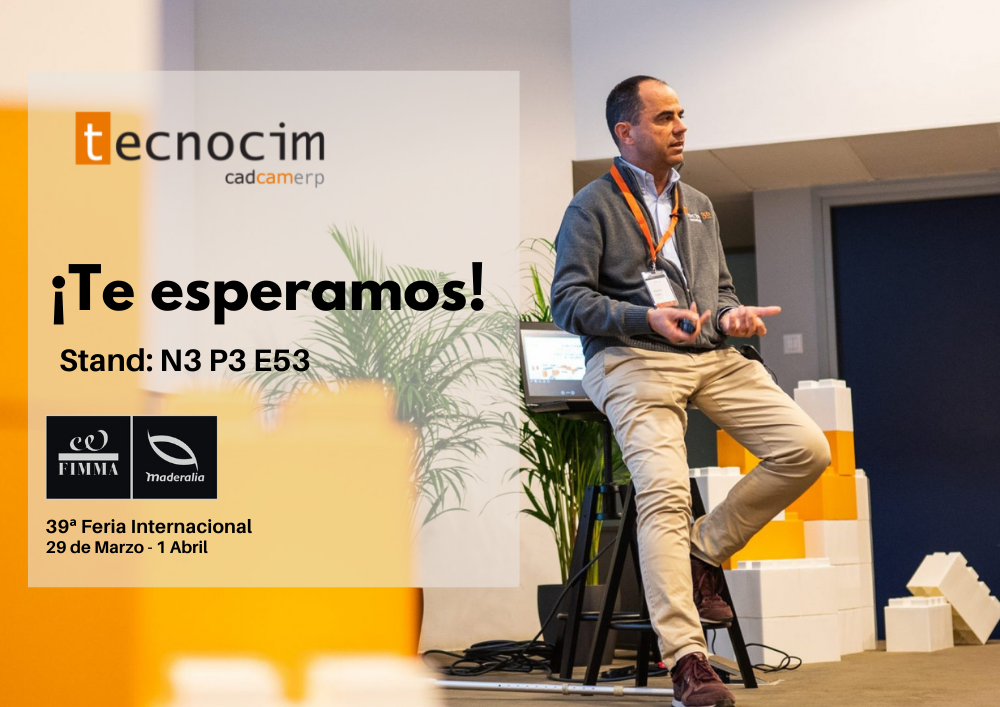 Read more about the article Tecnocim presenta sus novedades en FIMMA + Maderalia 2022: la solución integral de gestión para tu empresa